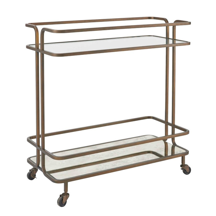 Uttermost Erivo Bronze Bar Cart