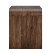 Uttermost Decatur Dark Walnut Side Table | Acacia Wood with Shelf & Drawers | Living Room & Bedroom | 30 x 19 x 23 in | Model 51158