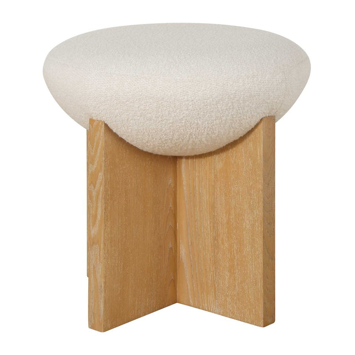 Uttermost Lainie Minimalist Accent Stool, Oak