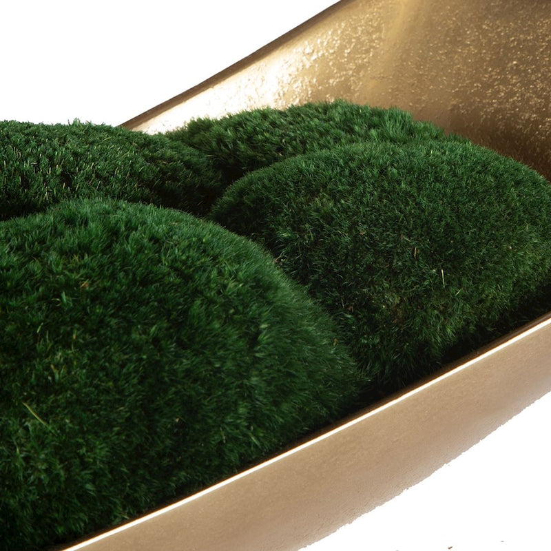 Uttermost Venice Moss Centerpiece, Brass