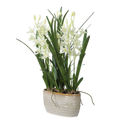 Uttermost Ariana Orchid Planter, Lush Green