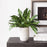 Uttermost Verdure Fern In Glazed Pot, Tan