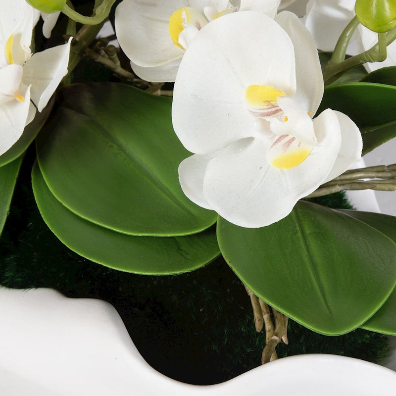 Uttermost Opulence Orchid Centerpiece/Bowl, White