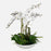 Uttermost Flourish Orchid Centerpiece, White - 60239