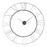 Uttermost Carroway Art Deco Wall Clock