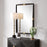 Uttermost Larkin Dark Wood/Brass Mirror