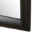 Uttermost Larkin Dark Wood/Brass Mirror