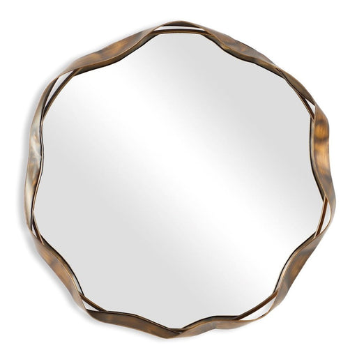 Uttermost Catch The Wave Round Mirror, Bronze - 8225