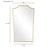 Uttermost Demure Antique Gold Mirror