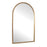 Uttermost Vestry Antique Brass Arch Mirror