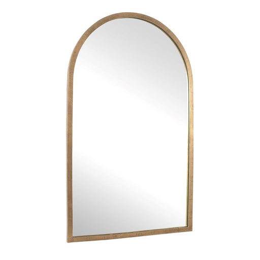 Uttermost Vestry Antique Brass Arch Mirror