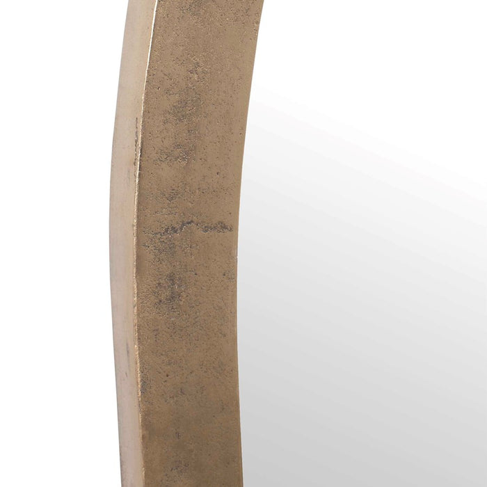 Uttermost Vestry Antique Brass Arch Mirror