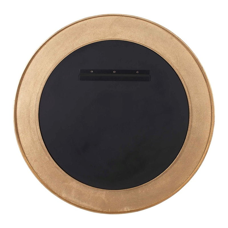 Uttermost Tano Antique Brass Round Mirror