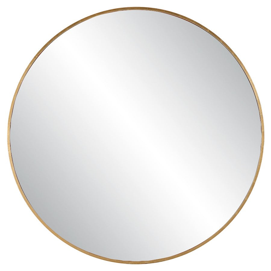 Uttermost Junius Large Round Mirror, Antique Gold Leaf - 9928