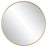 Uttermost Junius Large Round Mirror, Antique Gold Leaf
