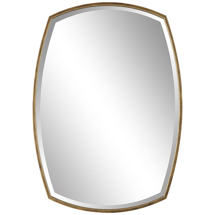 Uttermost Varenna Vanity Mirror, Antique Gold