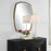 Uttermost Varenna Vanity Mirror, Antique Gold