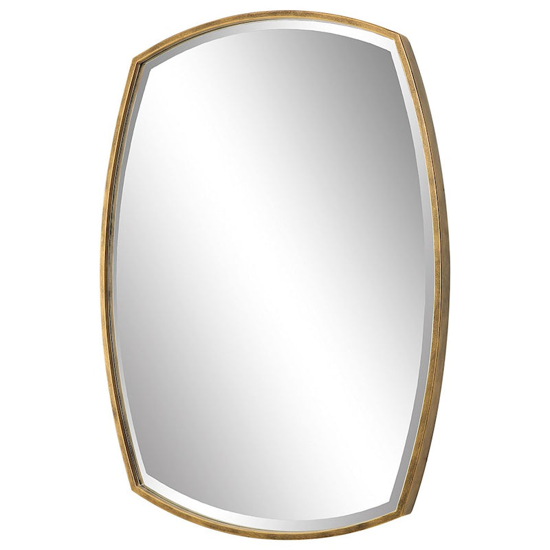 Uttermost Varenna Vanity Mirror, Antique Gold