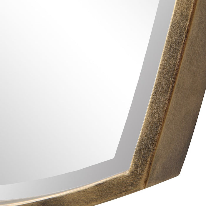 Uttermost Varenna Vanity Mirror, Antique Gold