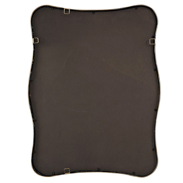 Uttermost Pavia Curvy Vanity Mirror, Antique Gold