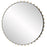 Uttermost Cosmopolitan Round Mirror, Matte Black