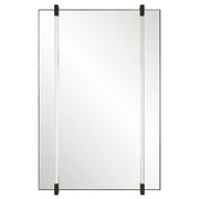 Uttermost Ladonna Rods Mirror, Matte Black - 9937