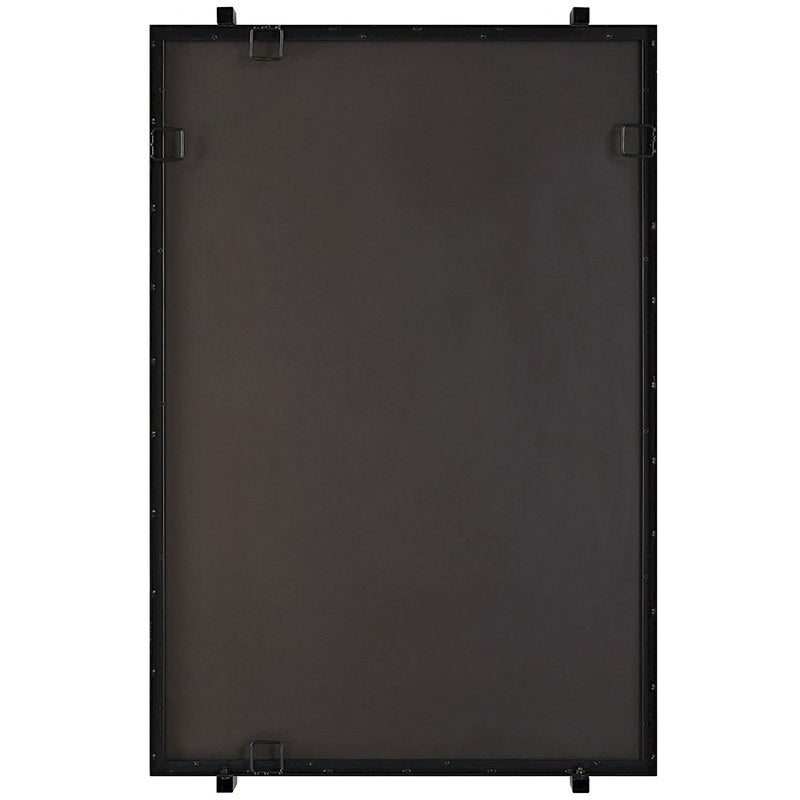 Uttermost Ladonna Rods Mirror, Matte Black