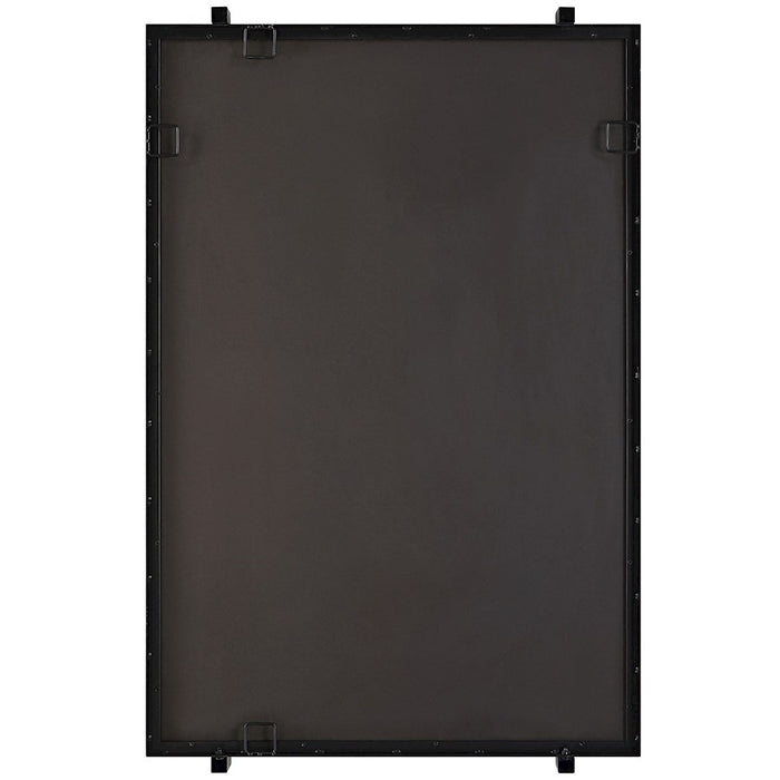 Uttermost Ladonna Rods Mirror, Matte Black