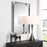 Uttermost Stellan Mirror, Sleek Matte Black