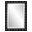 Uttermost Studded Black Mirror, Sleek Matte Black - 9941