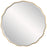 Uttermost Aneta Large Round Mirror, Aged Gold