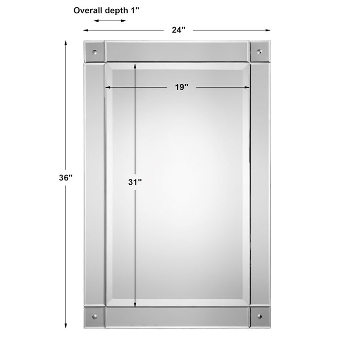 Haus Appeal Designs Jenifer 36X24" Mirror