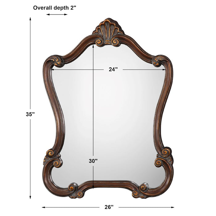 Haus Appeal Designs Carina 35X26" Mirror
