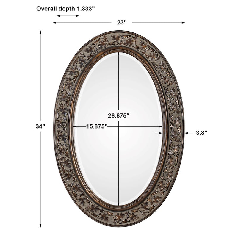 Haus Appeal Glastonbury 34X23" Mirror
