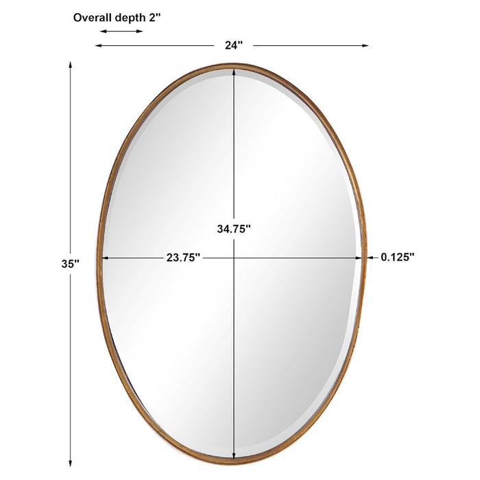 Haus Appeal Teca 35X24" Mirror