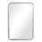 Haus Appeal Miranda 30x20in Wall Mirror | Burnished Silver Leaf Metal Frame | 30 x 20 x 2.12 in | Vertical or Horizontal Hang | Model W00451