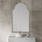 Haus Appeal Othello 38x22in Wall Mirror | Moroccan Dark Bronze & Gold Iron Frame | Entryway & Living Room Accent Mirror | 22 x 38 x 1.25 in| Model W00452