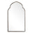 Haus Appeal Othello 38x22in Wall Mirror | Moroccan Dark Bronze & Gold Iron Frame | Entryway & Living Room Accent Mirror | 22 x 38 x 1.25 in| Model W00452