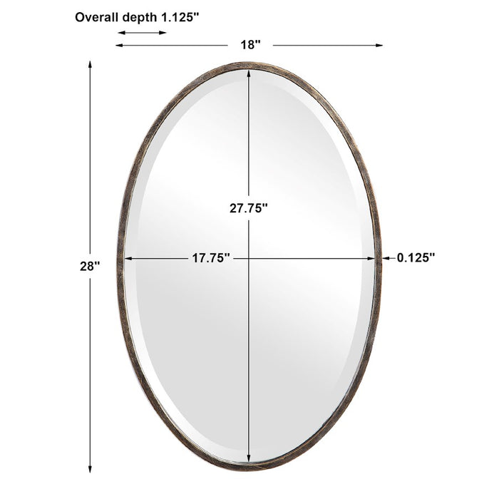 Haus Appeal Mccabe 28X18" Mirror