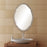 Haus Appeal Harriet 24x34in Wall Mirror | Resembles Natural Wood with Light Ivory Distressing | Entryway & Powder Room Mirror| 24 x 34 x 1.5 in | Model W00456