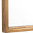 Haus Appeal Onnice 39x24in Arch Mirror | Antiqued Gold Leaf Iron Frame | Entryway & Powder Room Wall Mirror | 24 x 39 x 24 x 1.4 in | Model W00487
