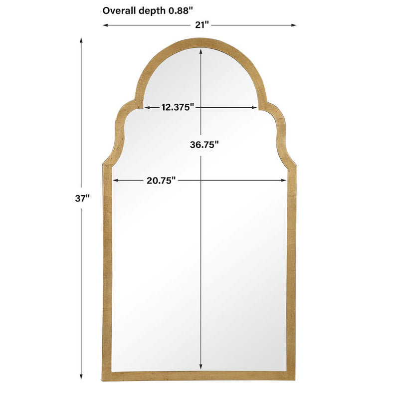 Haus Appeal Oak Street 37X21" Mirror
