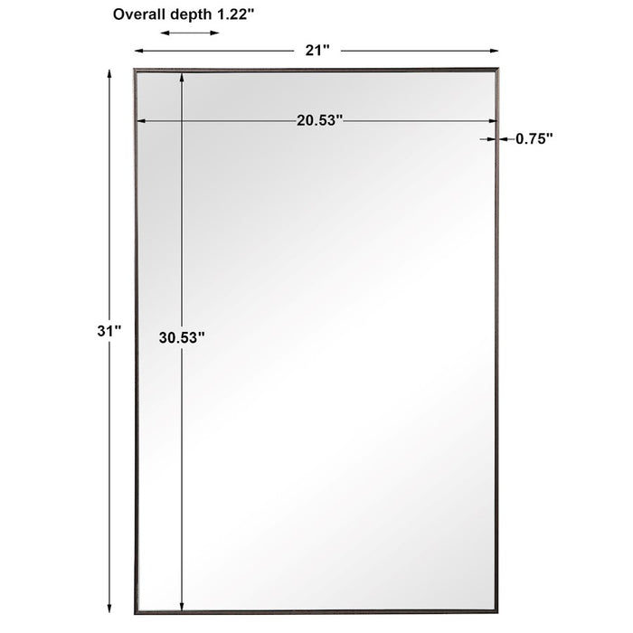 Haus Appeal Colette 31X21" Mirror
