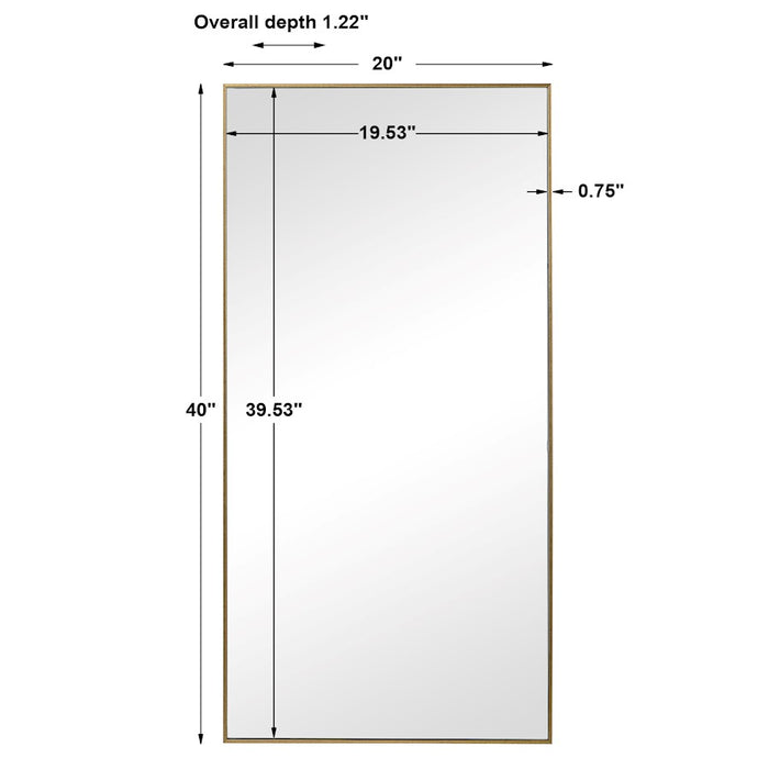 Haus Appeal Demi 40X20" Mirror