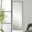 Haus Appeal Linney 60x20in Wall Mirror | Modern Mirror | Thin Black Polystyrene Frame | Entryway & Bedroom Contemporary Accent Mirror | Model W00503