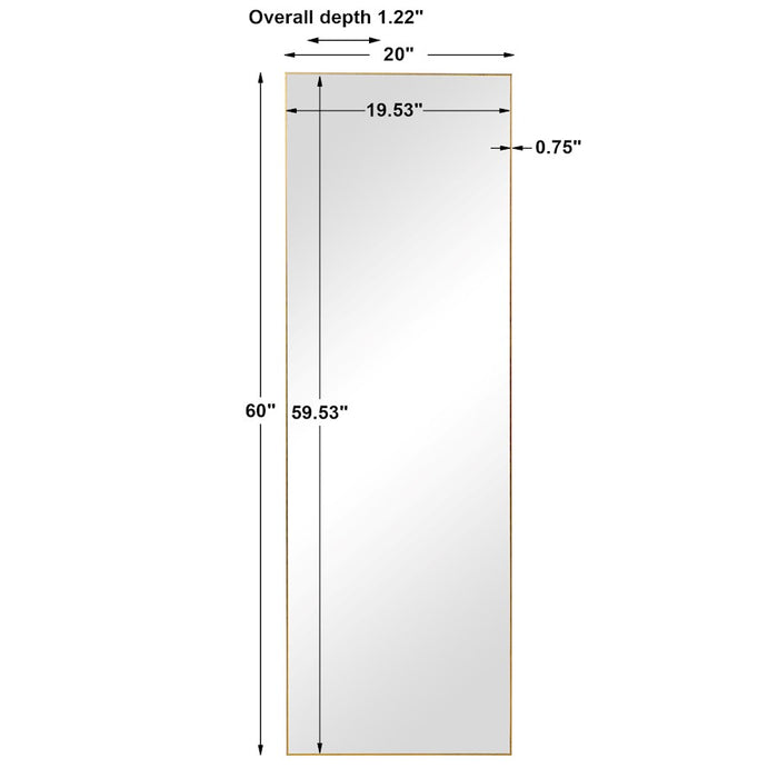 Haus Appeal Auburn 60X20" Mirror