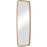Haus Appeal Debut 60x21in Mirror | Gold Leaf Metal Frame | Entryway & Living Room Accent Mirror | 60 x 21 x 2 in, Vertical Mount | Model W00517
