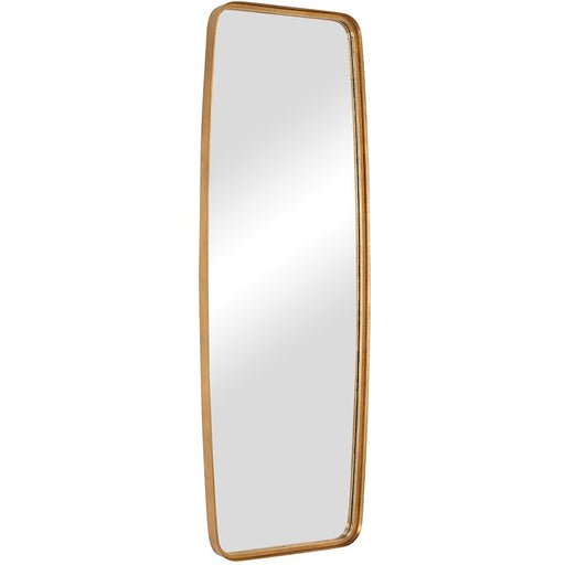 Haus Appeal Debut 60x21in Mirror | Gold Leaf Metal Frame | Entryway & Living Room Accent Mirror | 60 x 21 x 2 in, Vertical Mount | Model W00517