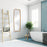 Haus Appeal Debut 60x21in Mirror | Gold Leaf Metal Frame | Entryway & Living Room Accent Mirror | 60 x 21 x 2 in, Vertical Mount | Model W00517