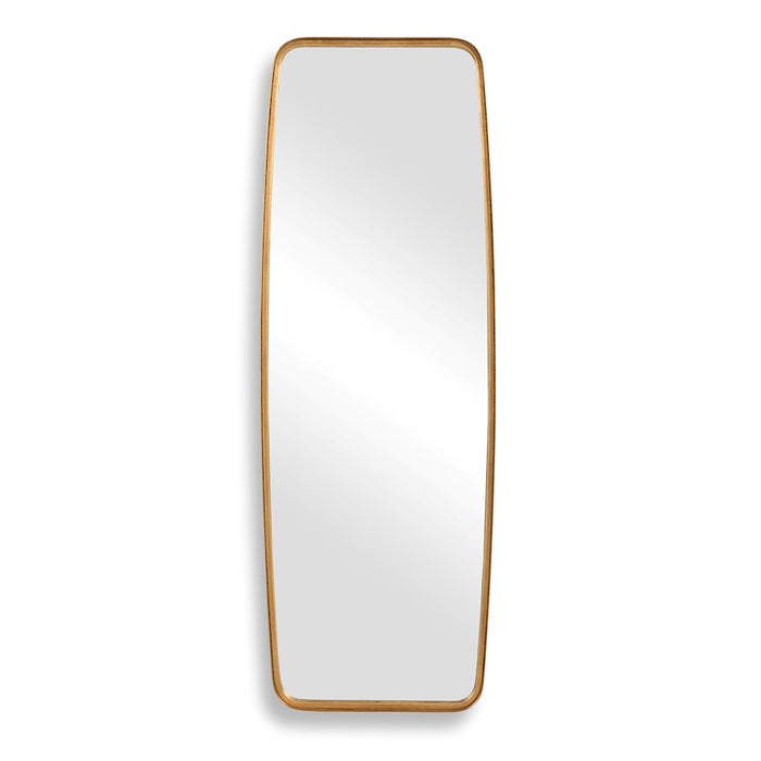 Haus Appeal Debut 60x21in Mirror | Gold Leaf Metal Frame | Entryway & Living Room Accent Mirror | 60 x 21 x 2 in, Vertical Mount | Model W00517
